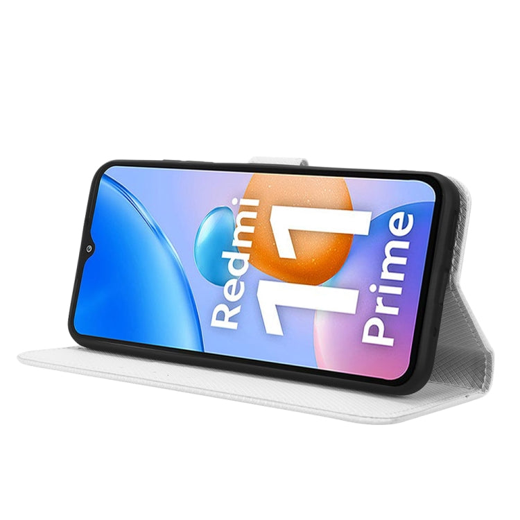 For Xiaomi Redmi 11 Prime 4G Diamond Texture Leather Phone Case