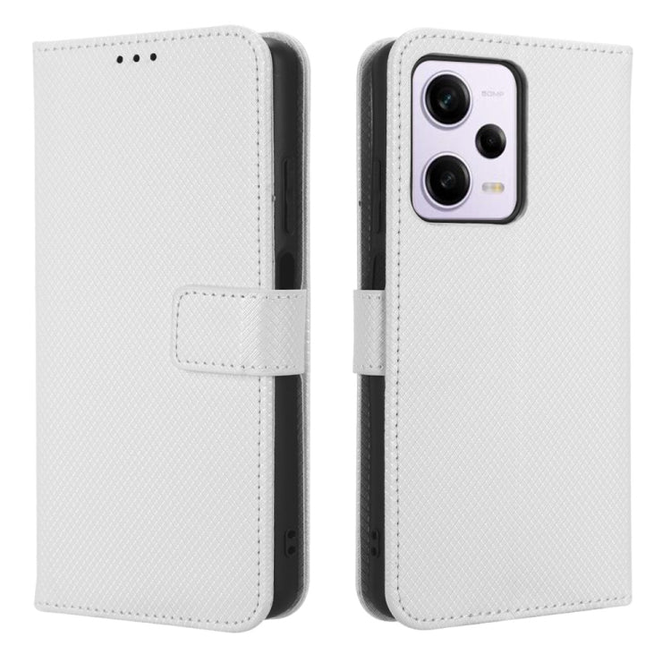 For Xiaomi Redmi Note 12 Pro+ China Diamond Texture Leather Phone Case