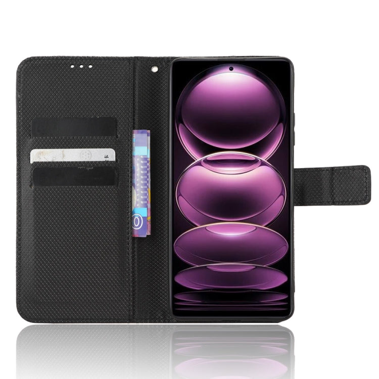 For Xiaomi Redmi Note 12 Pro+ China Diamond Texture Leather Phone Case