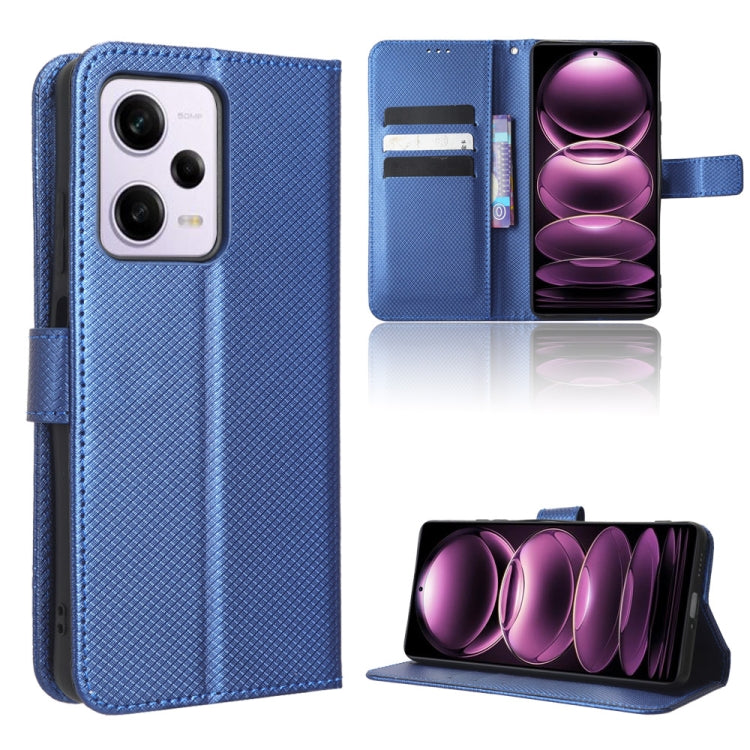 For Xiaomi Redmi Note 12 Pro+ China Diamond Texture Leather Phone Case