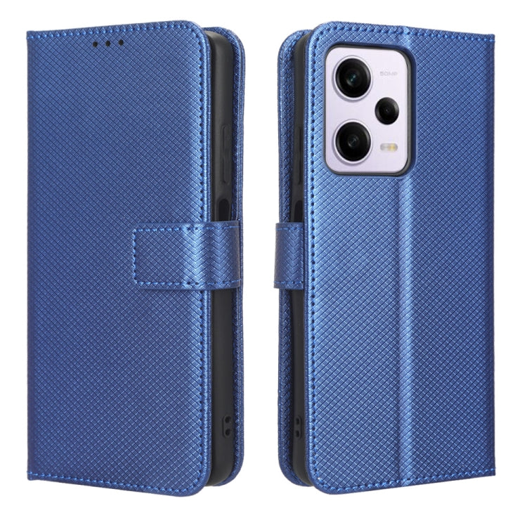 For Xiaomi Redmi Note 12 Pro+ China Diamond Texture Leather Phone Case