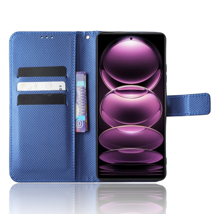 For Xiaomi Redmi Note 12 Pro+ China Diamond Texture Leather Phone Case