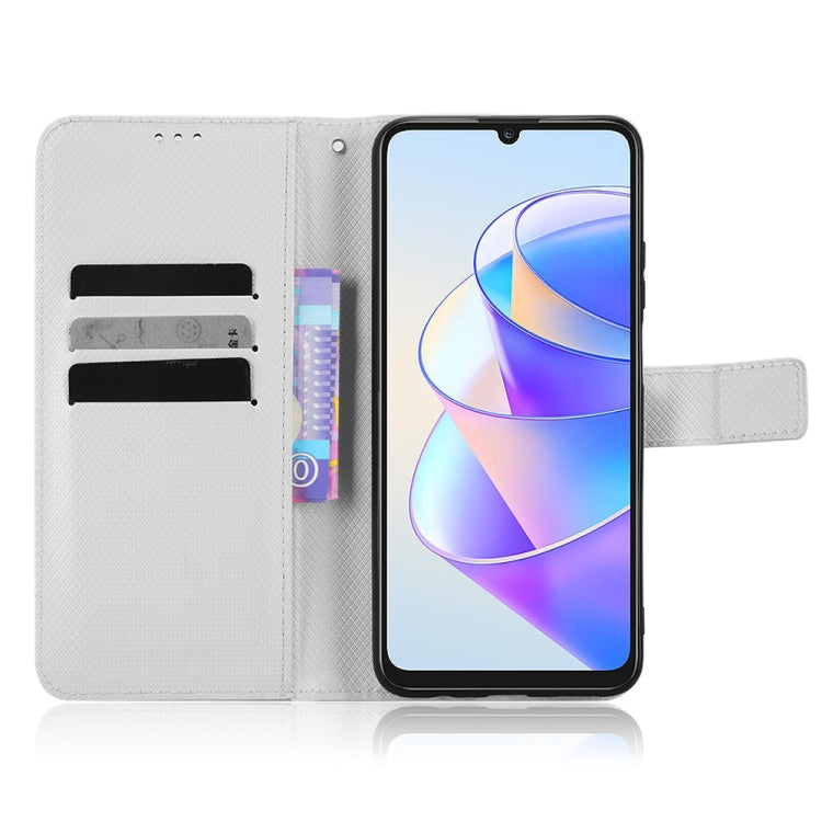 For Honor Play 40 Plus Diamond Texture Leather Phone Case