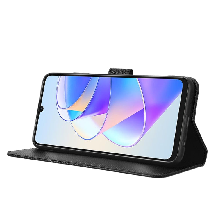 For Honor Play 40 Plus Diamond Texture Leather Phone Case