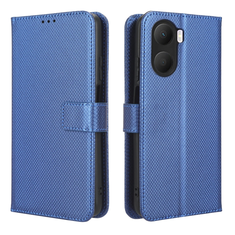 For Honor Play 40 Plus Diamond Texture Leather Phone Case