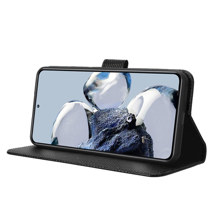 For Xiaomi 12T Pro Diamond Texture Leather Phone Case