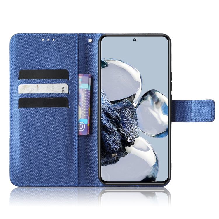 For Xiaomi 12T Pro Diamond Texture Leather Phone Case