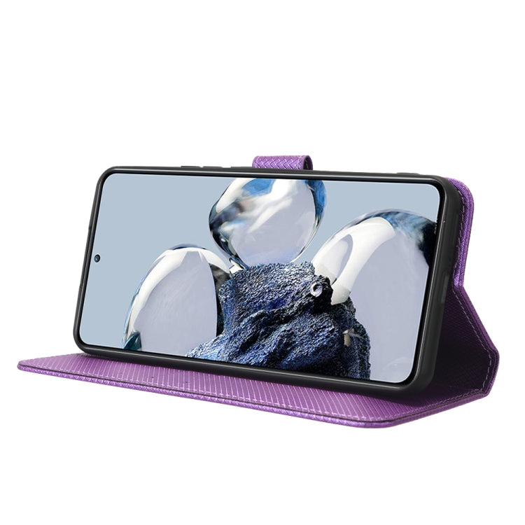 For Xiaomi 12T Pro Diamond Texture Leather Phone Case