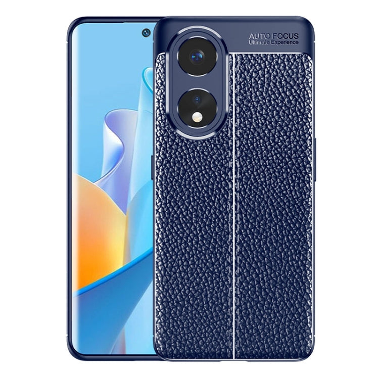 For OPPO A1 Pro Litchi Texture Shockproof TPU Phone Case