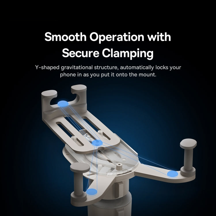 Baseus 15W Stable Gravitational Wireless Charging Car Mount Pro Air Outlet Version