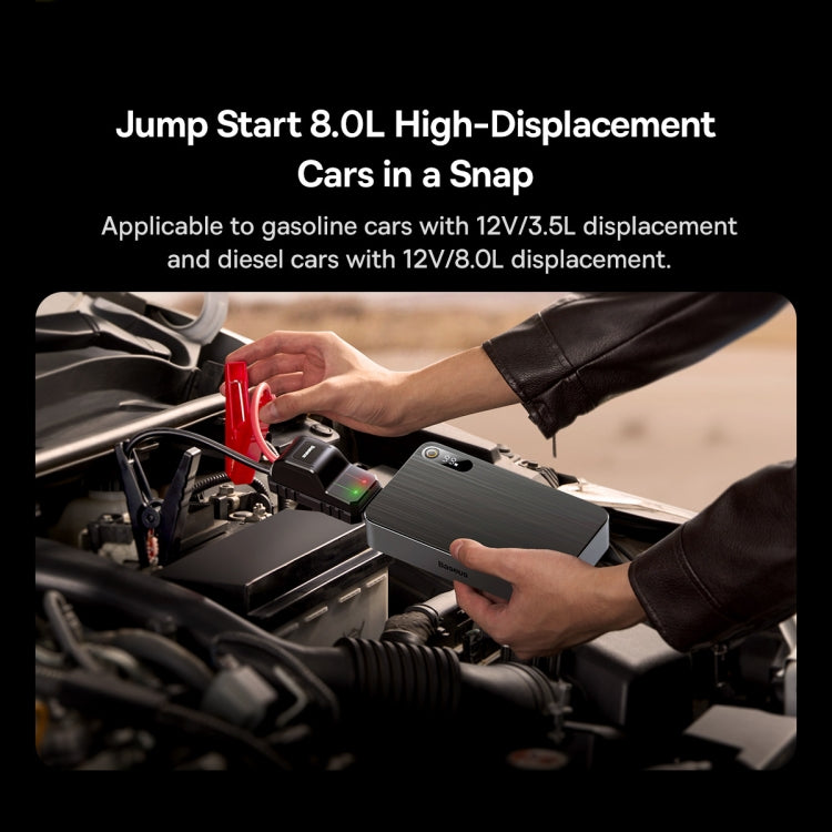 Baseus Super Energy Pro+ Car Jump Starter 1600A(Black)