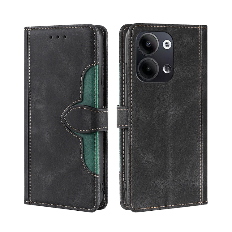 For OPPO Reno9 5G / Reno9 Pro 5G Skin Feel Magnetic Buckle Leather Phone Case