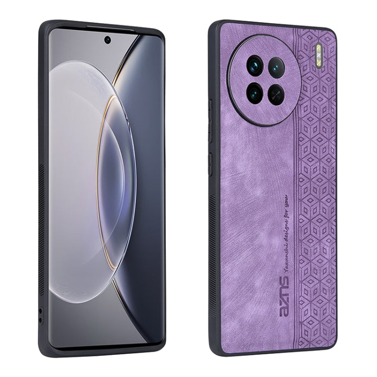 For vivo X90 AZNS 3D Embossed Skin Feel Phone Case