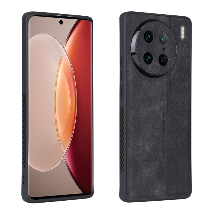 For vivo X90 Pro AZNS 3D Embossed Skin Feel Phone Case