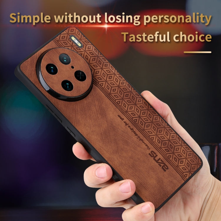 For vivo X90 Pro AZNS 3D Embossed Skin Feel Phone Case