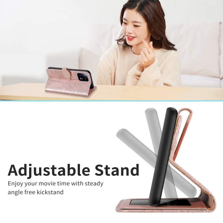 For Xiaomi 13 Life Tree Embossing Pattern Leather Phone Case