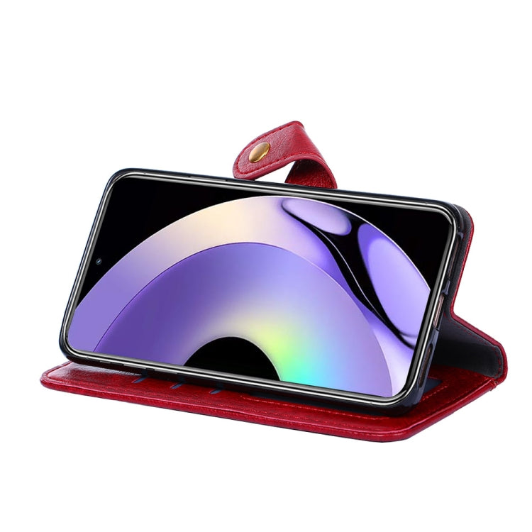 For Realme 10 Pro 5G Zipper Bag Leather Phone Case