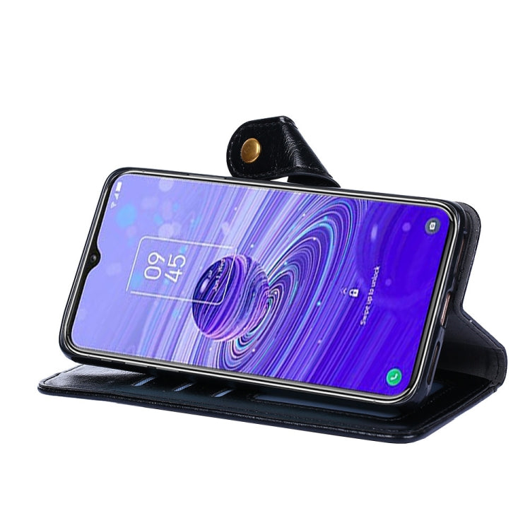 For TCL 40R 5G Zipper Bag Leather Phone Case