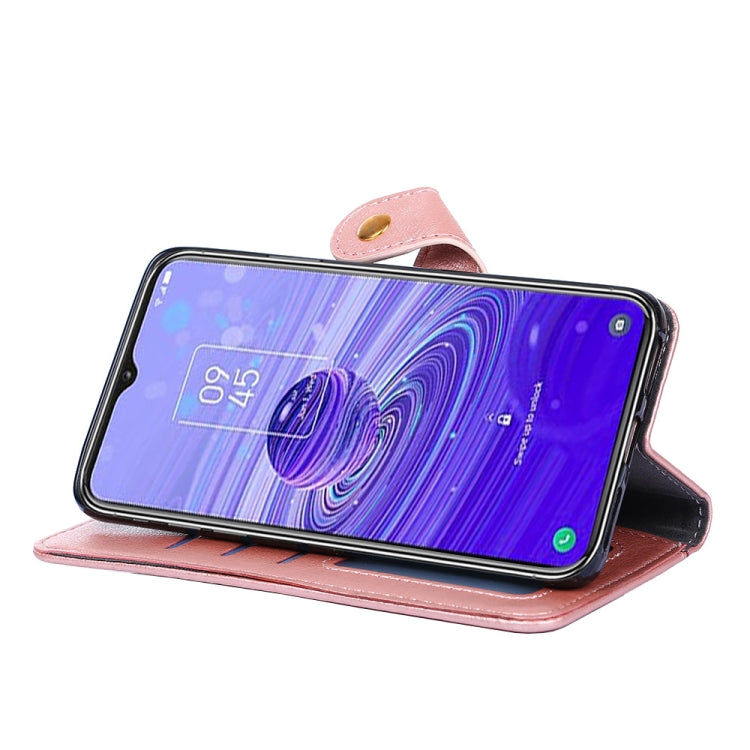 For TCL 40R 5G Zipper Bag Leather Phone Case