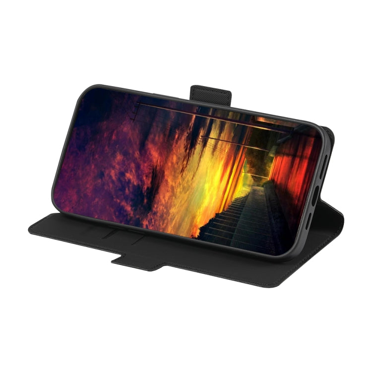 For OPPO Reno9 5G / Reno9 Pro 5G Twill Texture Side Button Leather Phone Case