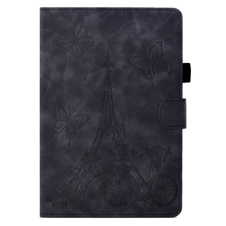 For Amazon Kindle Fire HD8 2022/2020 Tower Embossed Leather Smart Tablet Case