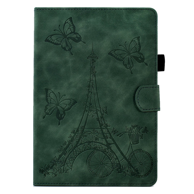For Lenovo Tab P11 Tower Embossed Leather Smart Tablet Case