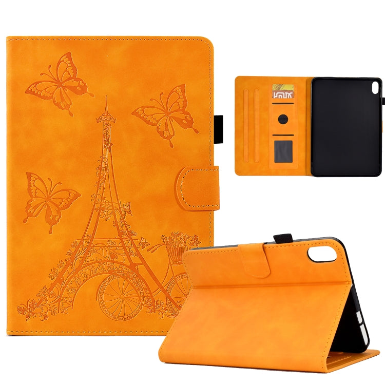 For Lenovo Tab P11 Tower Embossed Leather Smart Tablet Case
