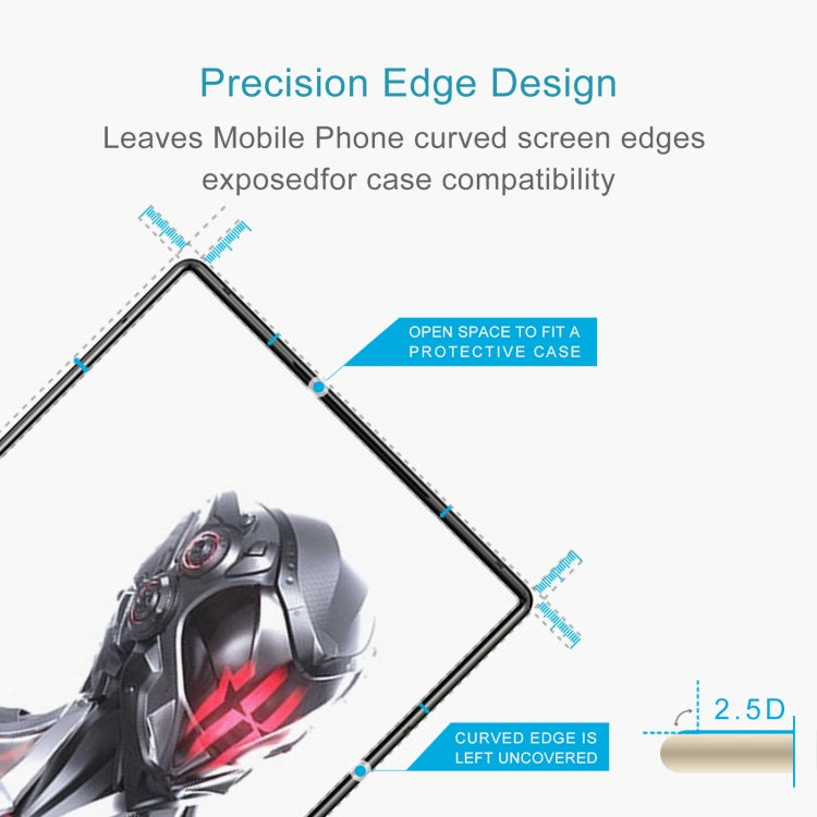 For ZTE nubia Red Magic 8 Pro+ 10pcs 0.26mm 9H 2.5D Tempered Glass Film