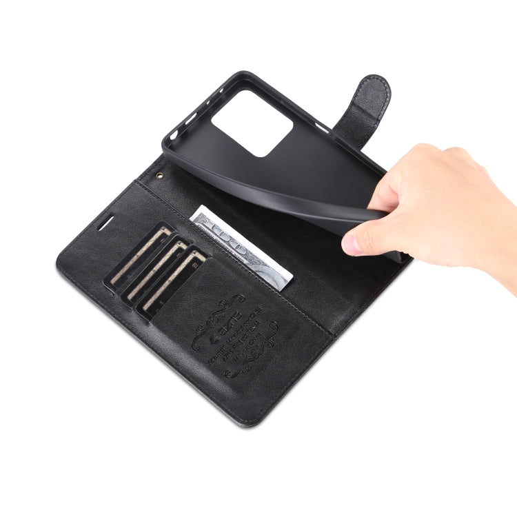 For Xiaomi Redmi Note 12 Pro 5G China / Note 12 Pro 5G China+ 5G AZNS Sheepskin Texture Flip Leather Phone Case