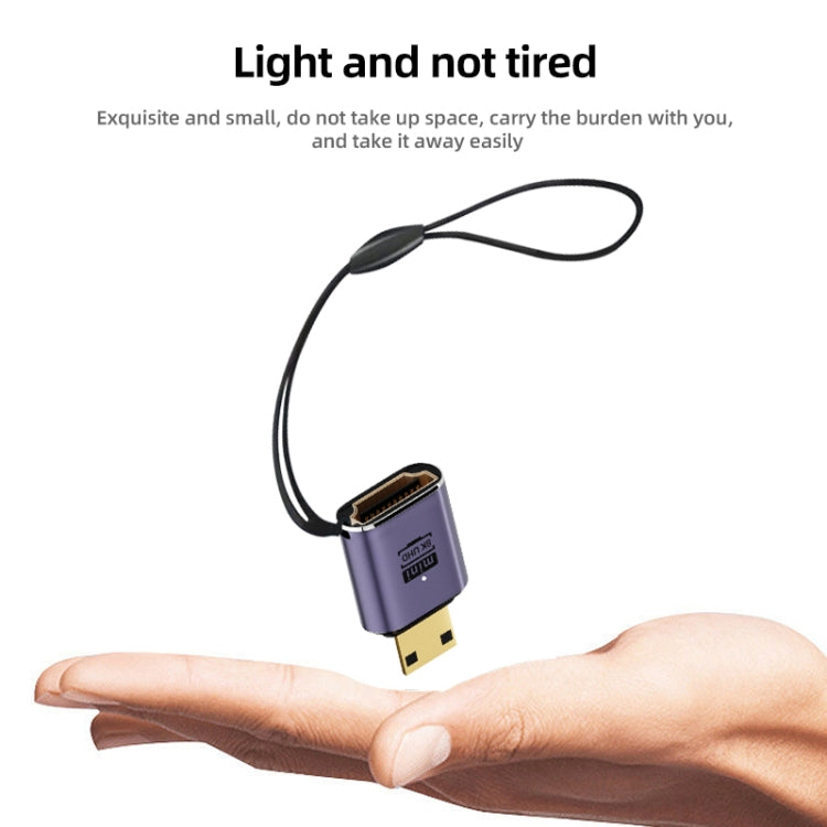 D8K-02 8K HDMI 2.1 to Mini Adapter