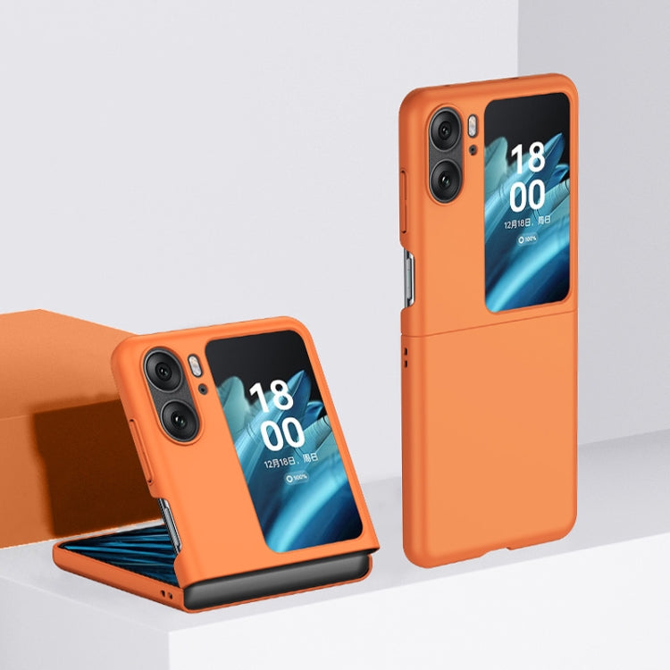 For OPPO Find N2 Flip Skin Feel PC Phone Case