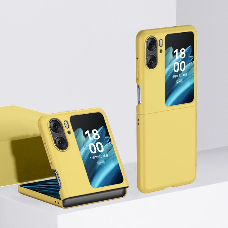 For OPPO Find N2 Flip Skin Feel PC Phone Case