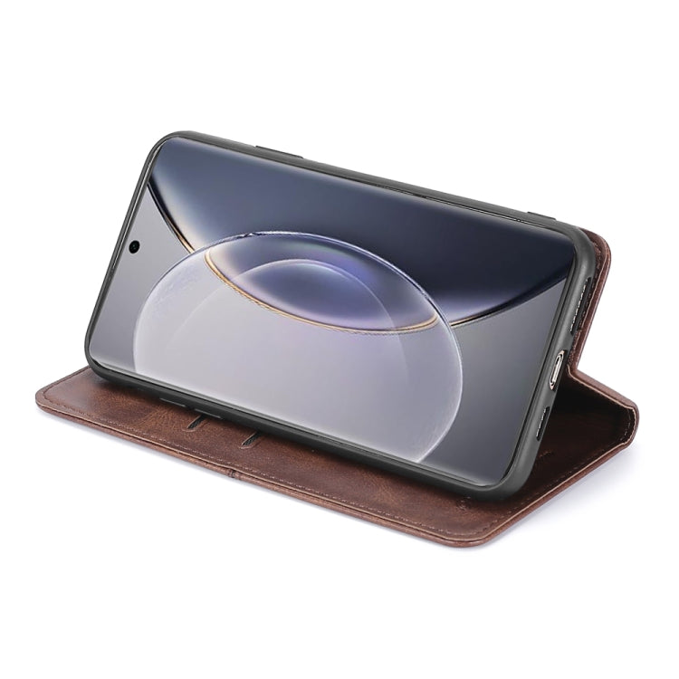 For vivo X90 Pro 5G Cow Texture Magnetic Horizontal Flip Leather Phone Case