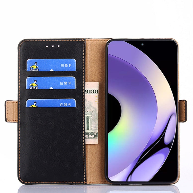 For Realme 10 Pro 5G Ostrich Texture Flip Leather Phone Case