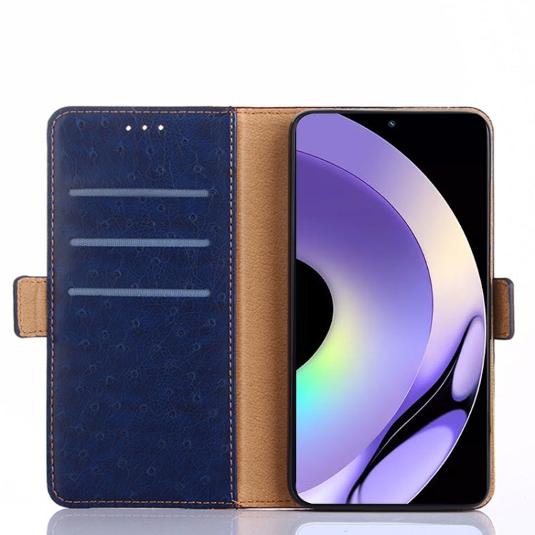 For Realme 10 Pro 5G Ostrich Texture Flip Leather Phone Case