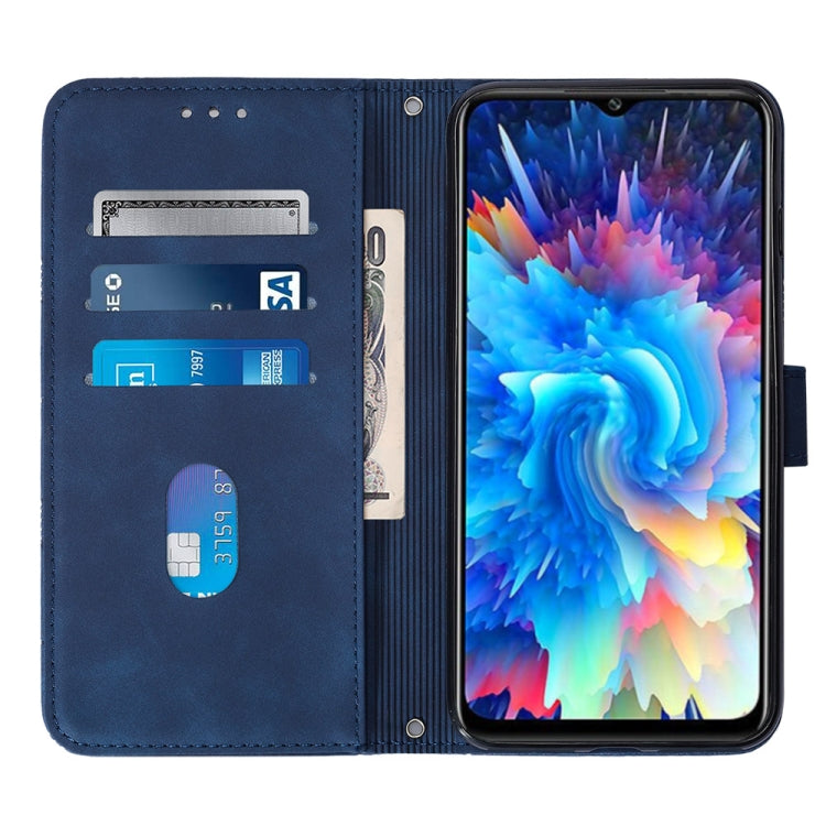 For Infinix Hot 20 5G Crossbody 3D Embossed Flip Leather Phone Case