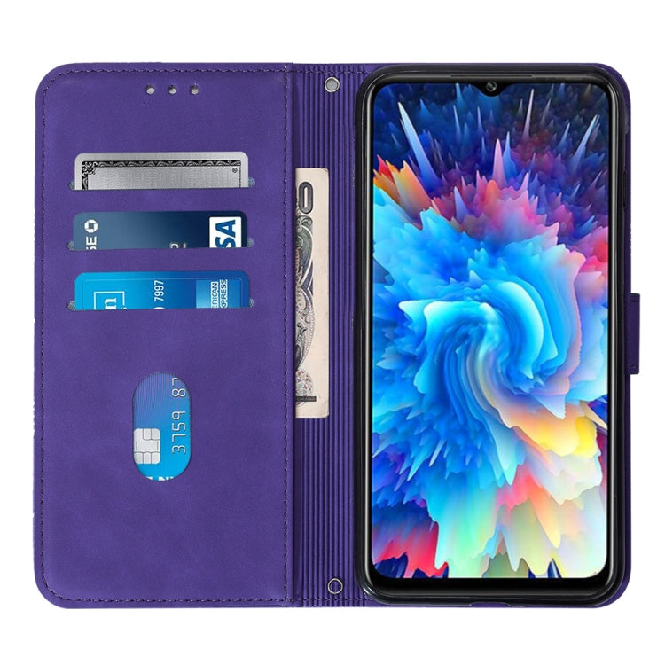 For Infinix Hot 20 5G Crossbody 3D Embossed Flip Leather Phone Case