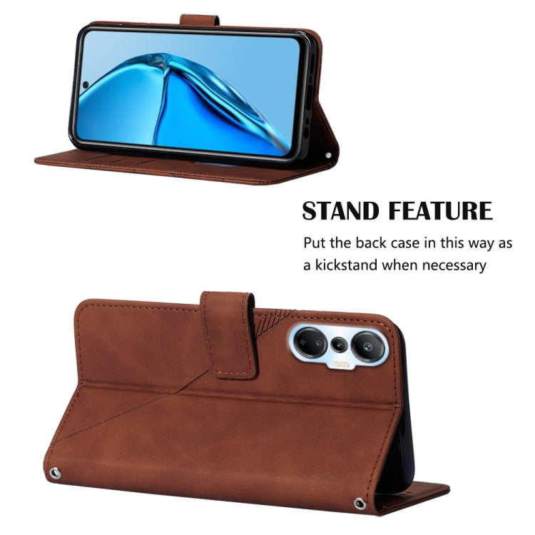 For Infinix Hot 20S/20 Pro Crossbody 3D Embossed Flip Leather Phone Case