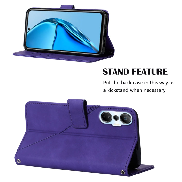 For Infinix Hot 20S/20 Pro Crossbody 3D Embossed Flip Leather Phone Case