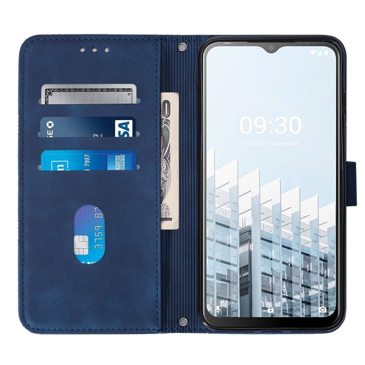 For Tecno Pop 6 Pro Crossbody 3D Embossed Flip Leather Phone Case