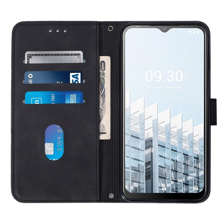 For Tecno Pop 6 Pro Crossbody 3D Embossed Flip Leather Phone Case