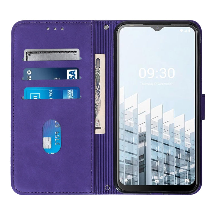 For Tecno Pop 6 Pro Crossbody 3D Embossed Flip Leather Phone Case