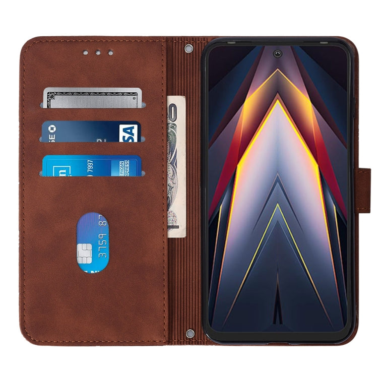 For Tecno Pova 4 Crossbody 3D Embossed Flip Leather Phone Case