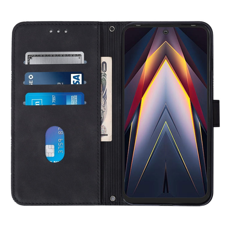 For Tecno Pova 4 Crossbody 3D Embossed Flip Leather Phone Case