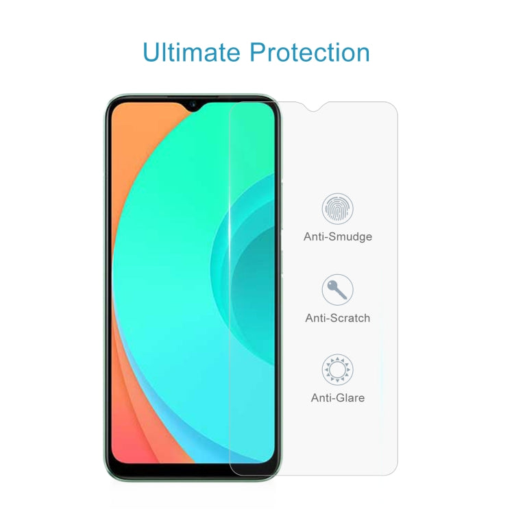 For Infinix Smart 7 50pcs 0.26mm 9H 2.5D Tempered Glass Film