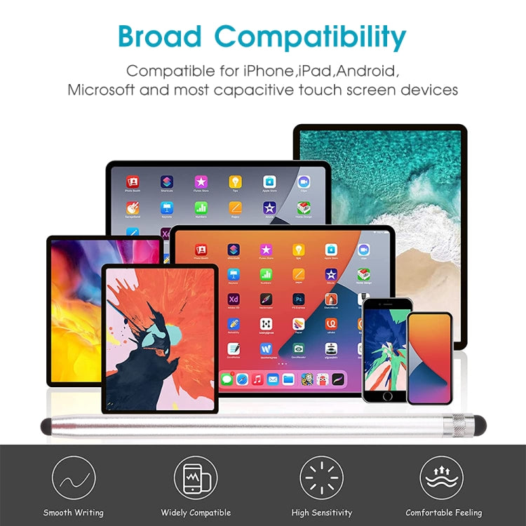 Universal Cloth Head + Silicone Head Stylus