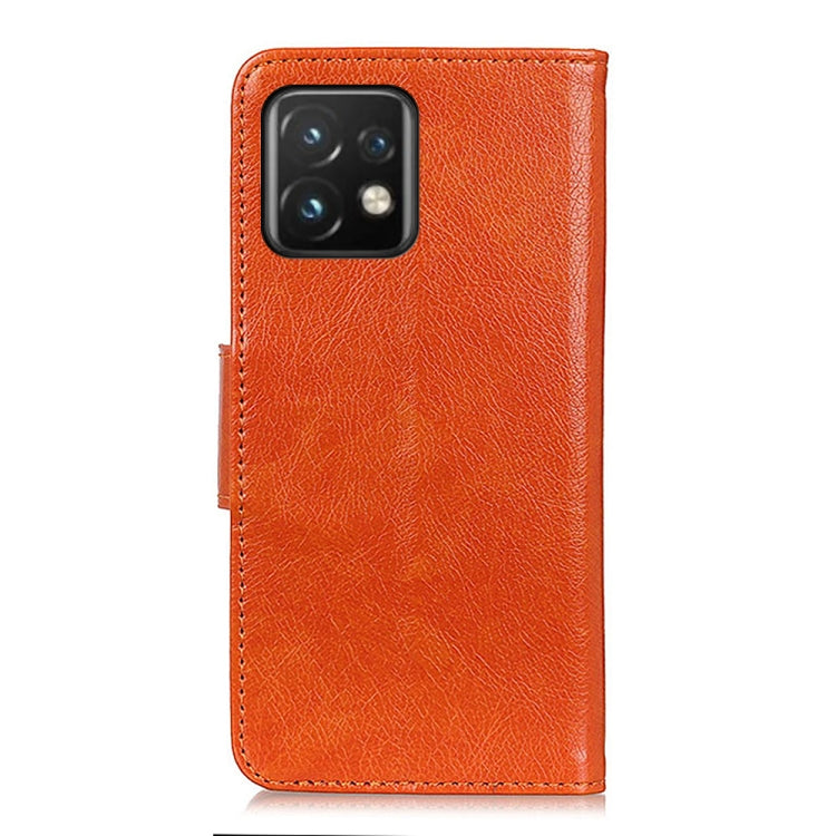 For Motorola Moto X40 Pro Nappa Texture Leather Phone Case