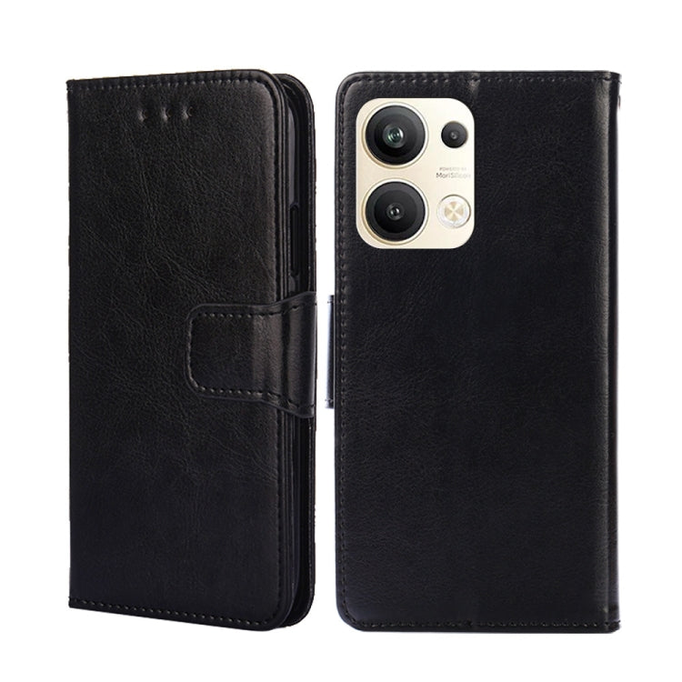 For OPPO Reno9 Pro+ 5G Crystal Texture Leather Phone Case