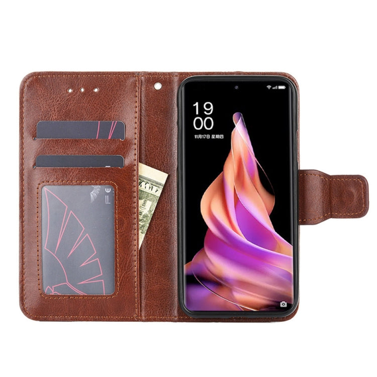 For OPPO Reno9 Pro+ 5G Crystal Texture Leather Phone Case
