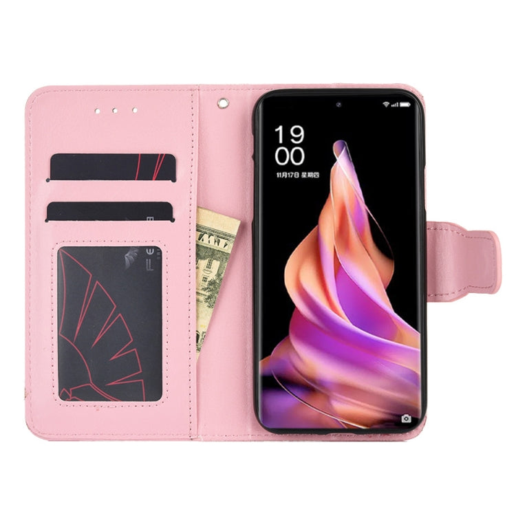 For OPPO Reno9 Pro+ 5G Crystal Texture Leather Phone Case